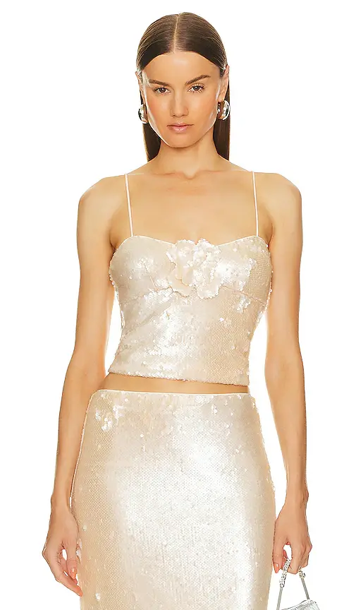 Lovers and Friends x Bridget Lilium Top