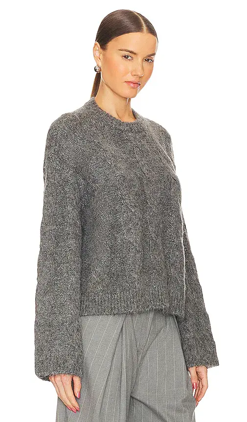 L'Academie Adria Cable Sweater | Thumbnail 2