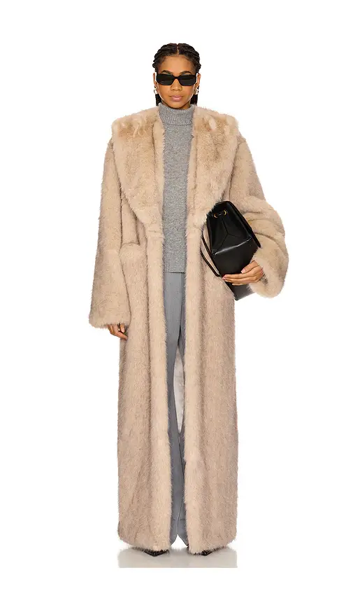 Vincent Faux Fur Coat Vincent Faux Fur Coat