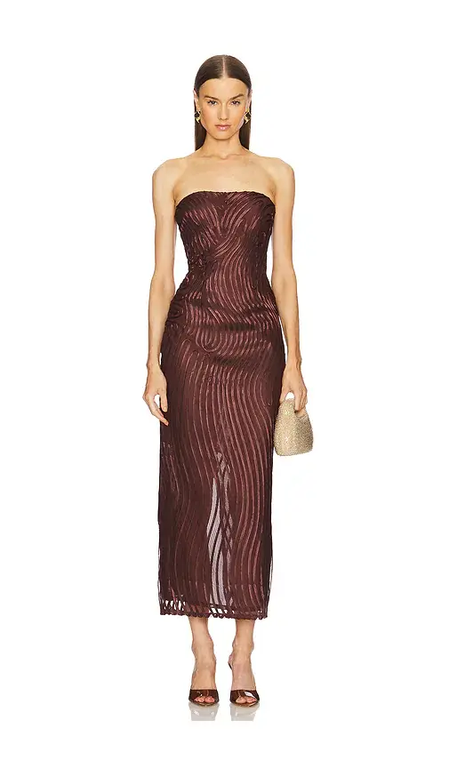 Michael Costello x REVOLVE Opal Midi Dress | Image 1 Michael Costello x REVOLVE Opal Midi Dress | Image 1