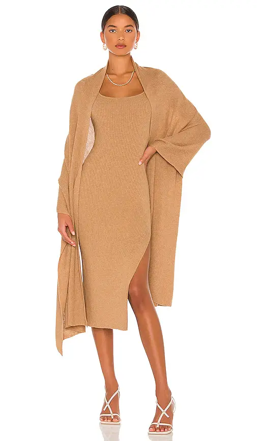 LPA Salmah Dress With Detachable Shawl | Image 1 LPA Salmah Dress With Detachable Shawl | Image 1