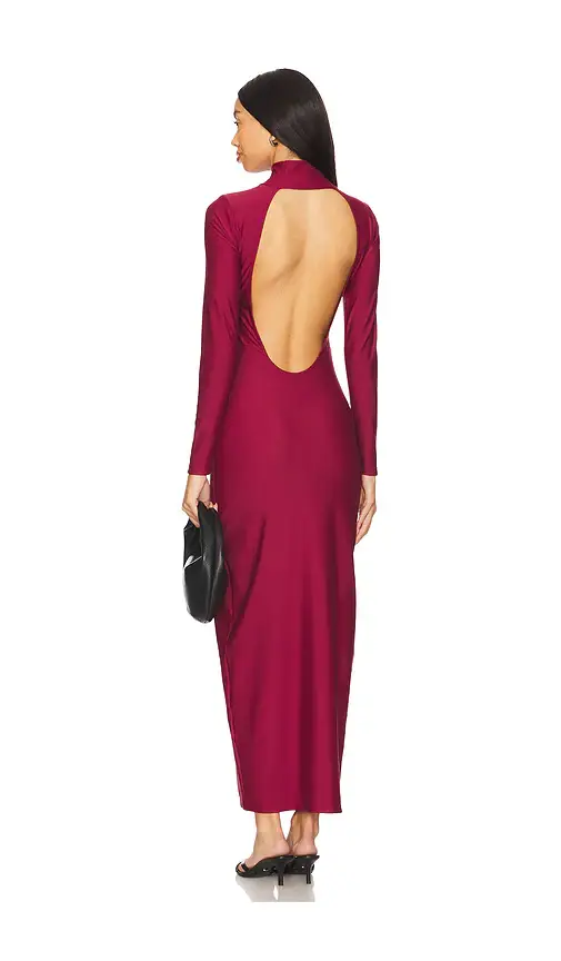 Nubyen Pinot Noir Low Back Dress | Image 1 Nubyen Pinot Noir Low Back Dress | Image 1