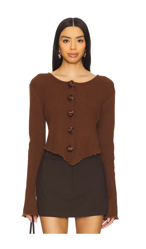 Bubish x REVOLVE Rosette Knit Cardigan