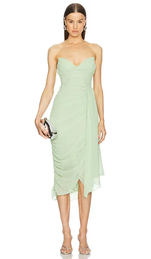 Michael Costello x REVOLVE Rosemary Midi Dress | Image 1 Michael Costello x REVOLVE Rosemary Midi Dress | Image 1