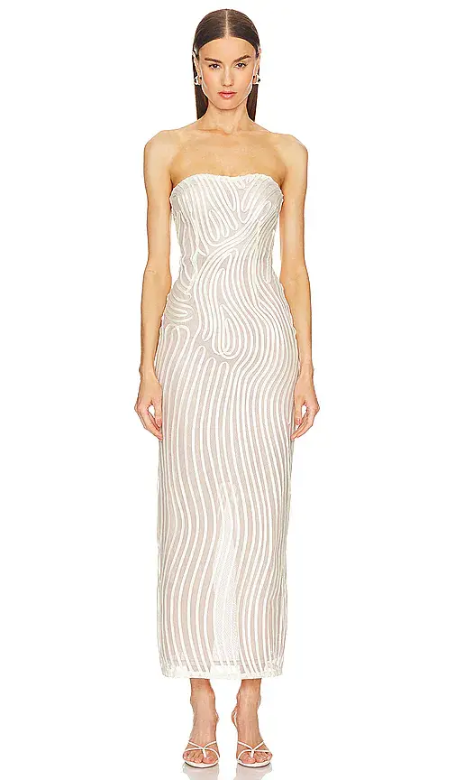 Michael Costello x REVOLVE Opal Midi Dress | Image 1 Michael Costello x REVOLVE Opal Midi Dress | Image 1