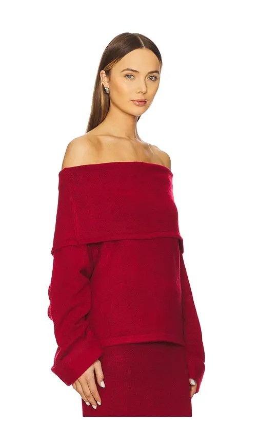 SNDYS Quinn Off The Shoulder Jumper | Thumbnail 2