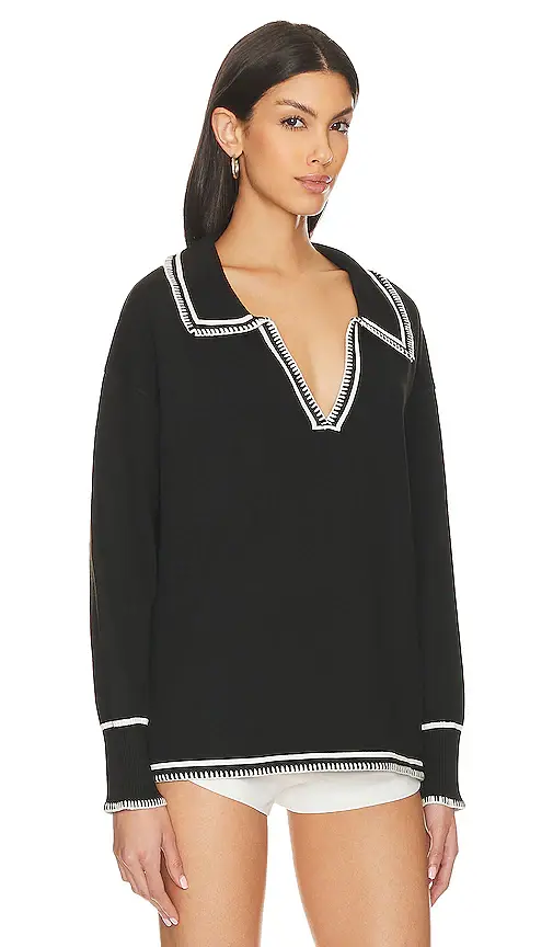 SNDYS Arlington Collared Sweater | Thumbnail 2