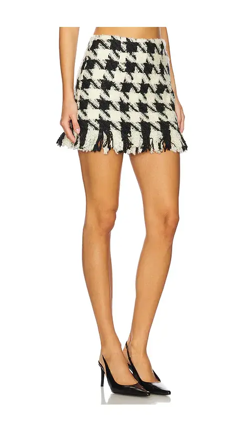 Yuhan Wang Houndstooth Mini Skirt | Thumbnail 2 Yuhan Wang Houndstooth Mini Skirt | Thumbnail 2
