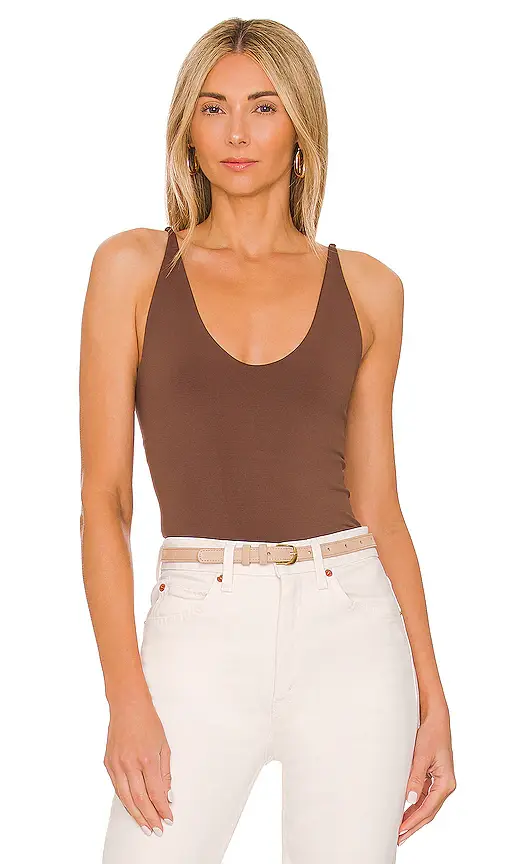 Free People Seamless V Neck Cami