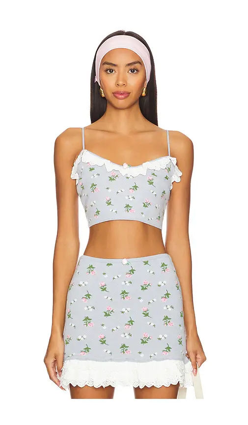 Amalia Knit Crop Top Amalia Knit Crop Top