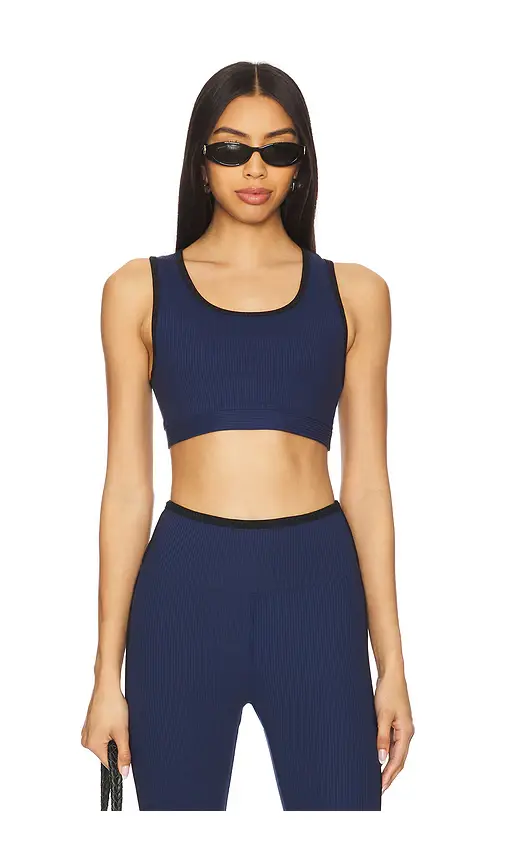Year of Ours Ribbed Two Tone Gym Bra