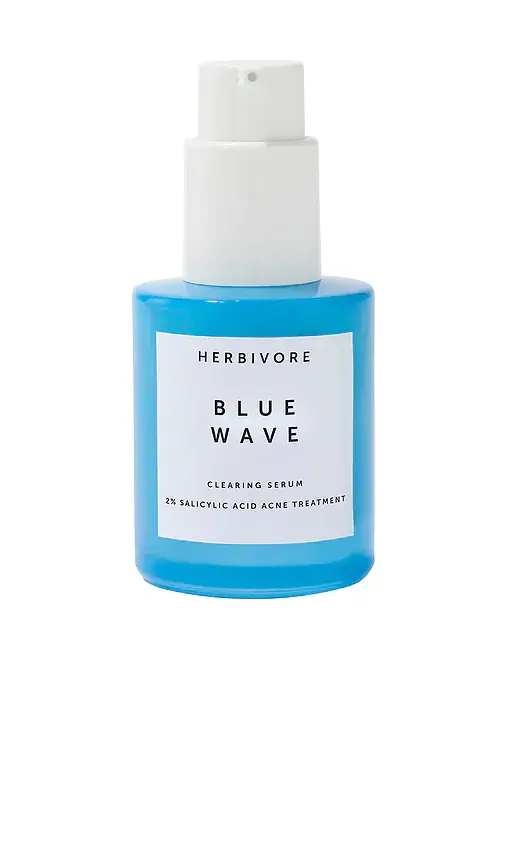 Herbivore Botanicals Blue Wave 2% Salicylic Acid Acne Treatment Serum | Image 1 Herbivore Botanicals Blue Wave 2% Salicylic Acid Acne Treatment Serum | Image 1