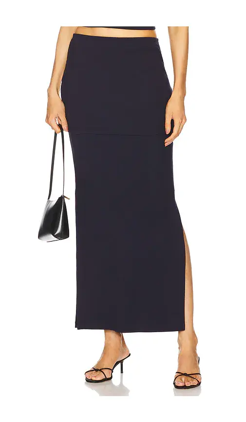 LNA Lora Ribbed Skirt | Image 1 LNA Lora Ribbed Skirt | Image 1