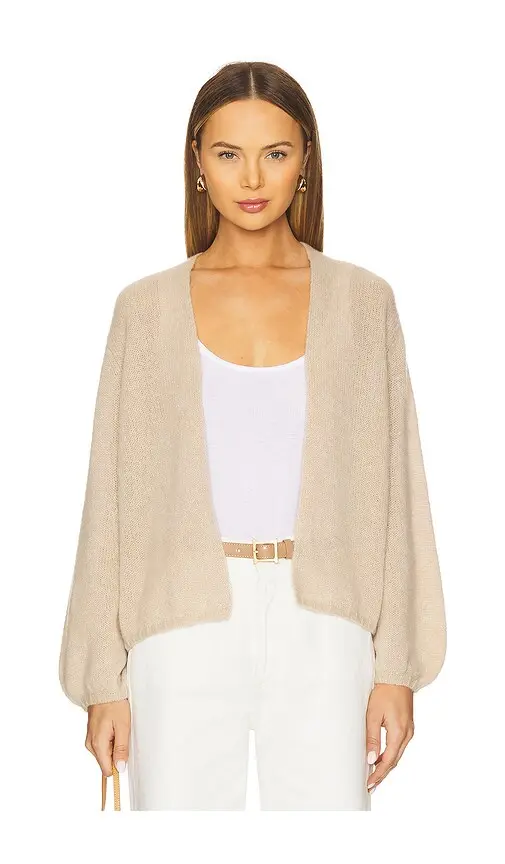 W. Cashmere Juniper Cardigan