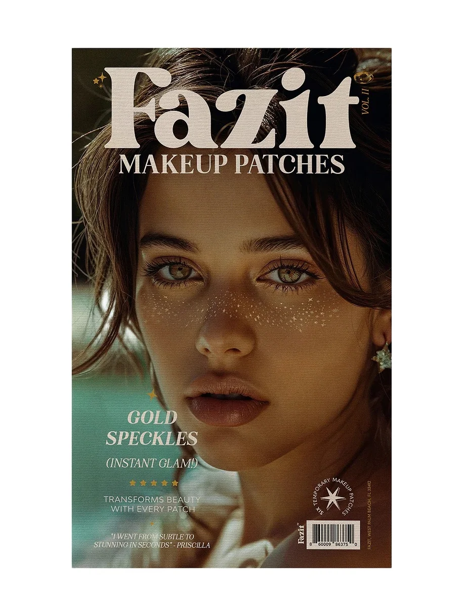 Fazit Beauty Glitter Freckle Makeup Patches