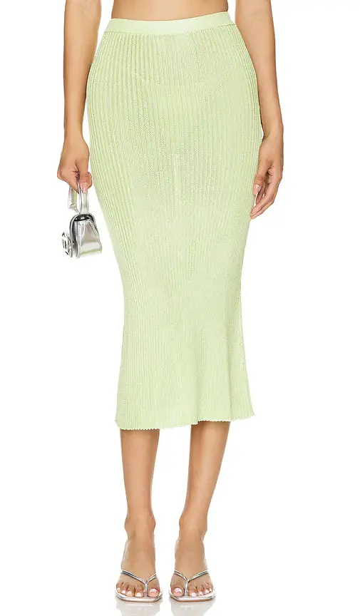 Calle Del Mar Ribbed Skirt | Image 1 Calle Del Mar Ribbed Skirt | Image 1