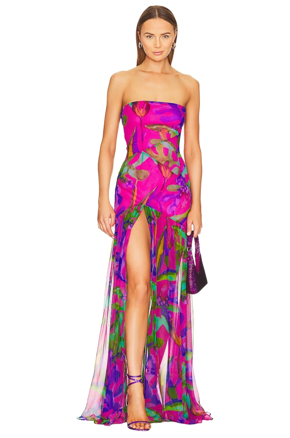 Retrofête Nicole Silk Dress