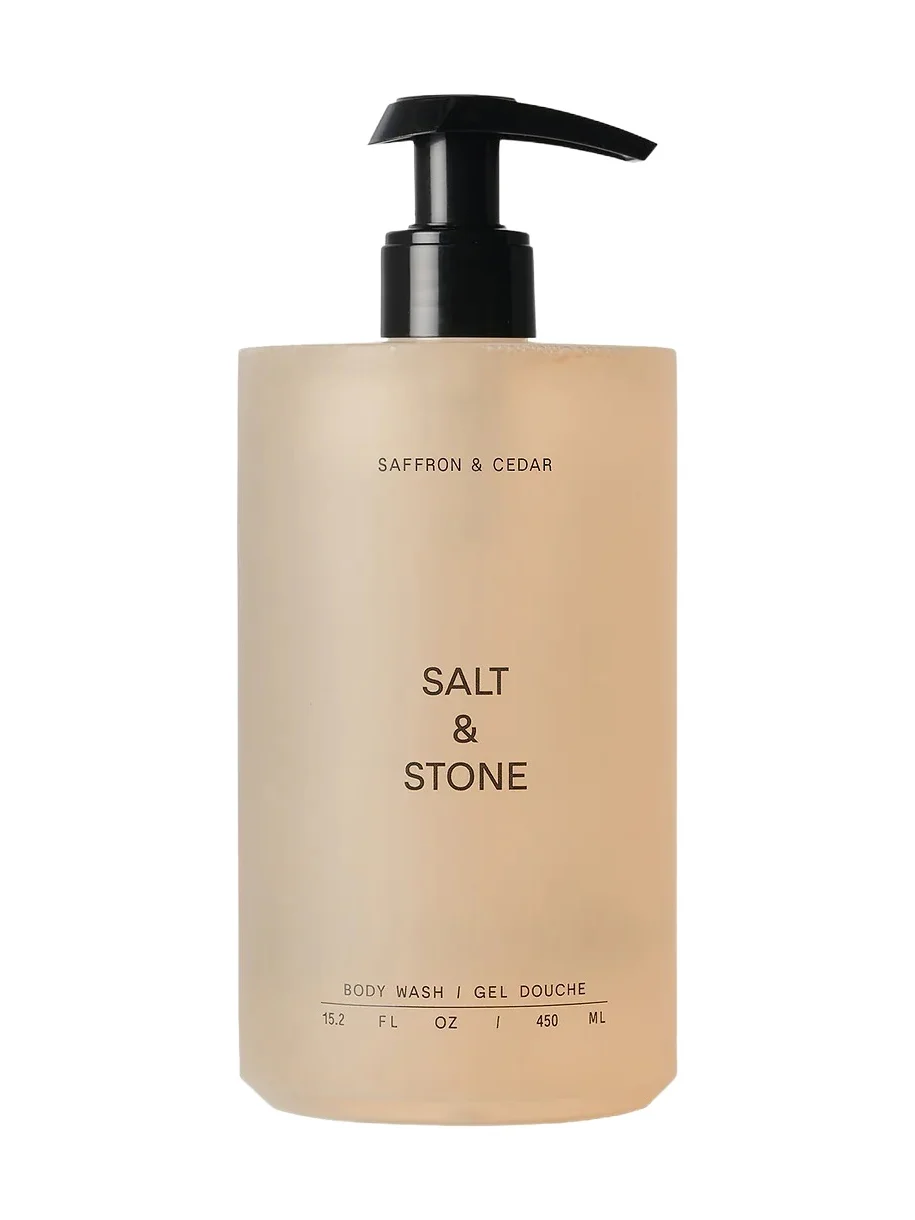 SALT & STONE Saffron & Cedar Body Wash