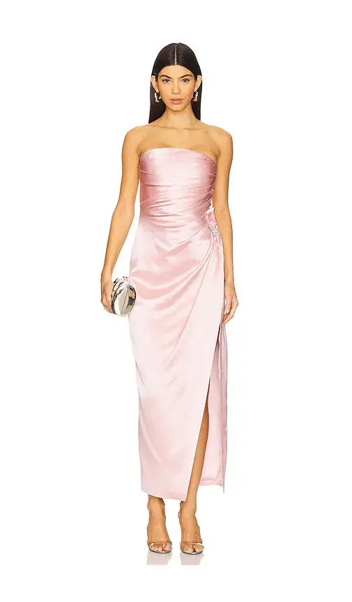 Nana Jacqueline Emilia Satin Dress | Thumbnail 2 Nana Jacqueline Emilia Satin Dress | Thumbnail 2