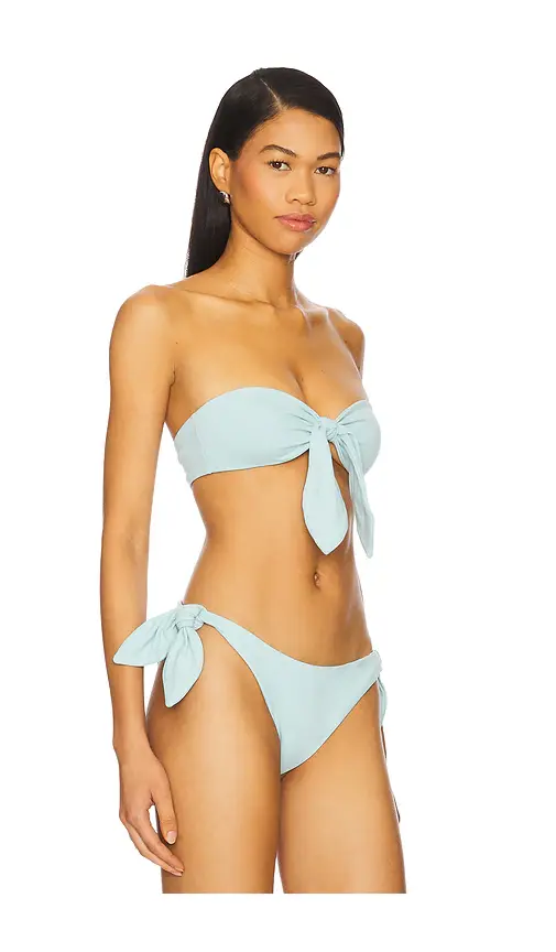 susana monaco Removable Tie Bandeau Top | Thumbnail 2 susana monaco Removable Tie Bandeau Top | Thumbnail 2