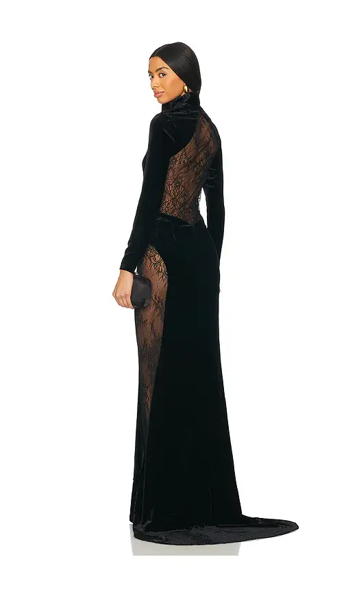 Retrofête Amor Velvet Dress