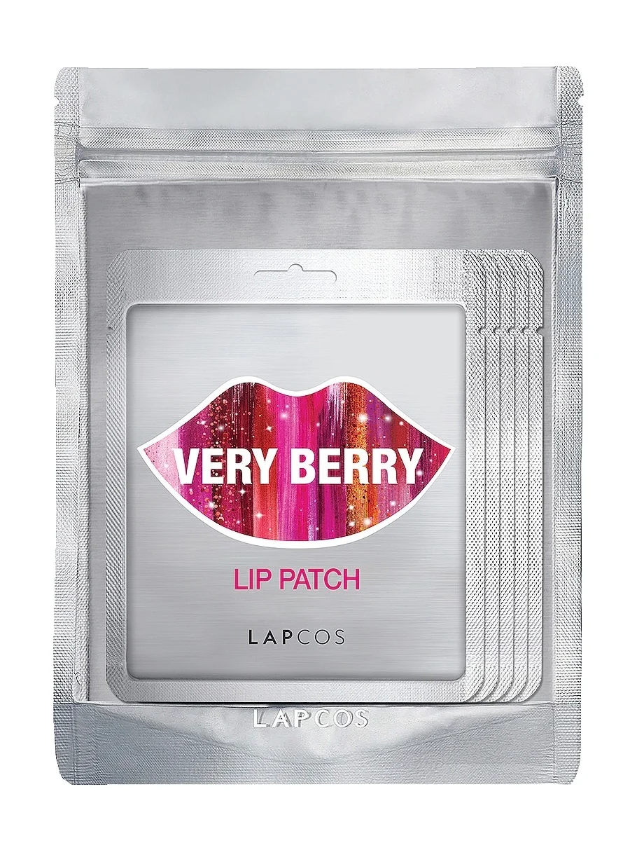 LAPCOS Very Berry Lip Patch 5 Pack