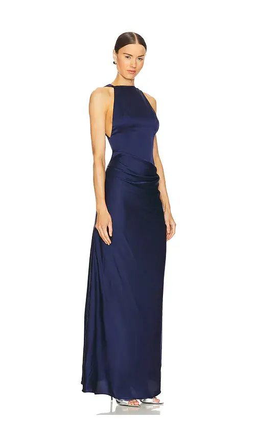 Ceren Ocak Satin Dress | Thumbnail 2