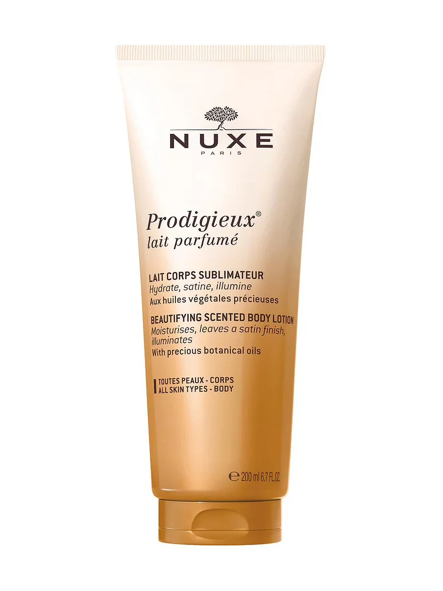 Nuxe Prodigieux Beautifying Scented Body Lotion.