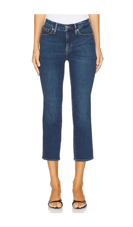 GOOD AMERICAN Good Petite Straight Jeans