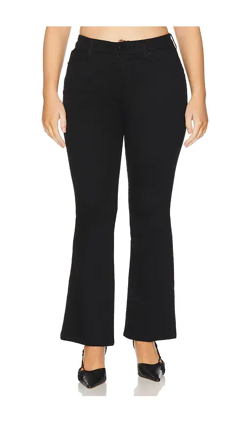 GOOD AMERICAN Good Petite Flare Jeans | Thumbnail 2 GOOD AMERICAN Good Petite Flare Jeans | Thumbnail 2