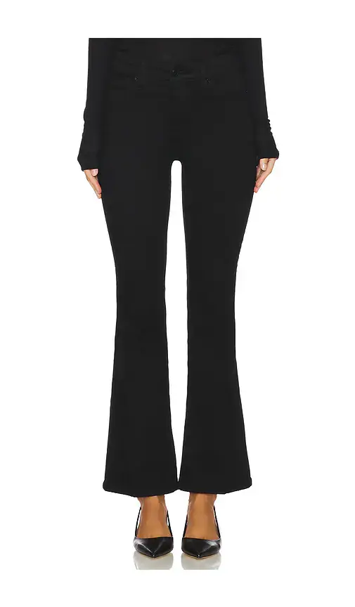 Good American Good Petite Flare Jeans | Image 1 Good American Good Petite Flare Jeans | Image 1