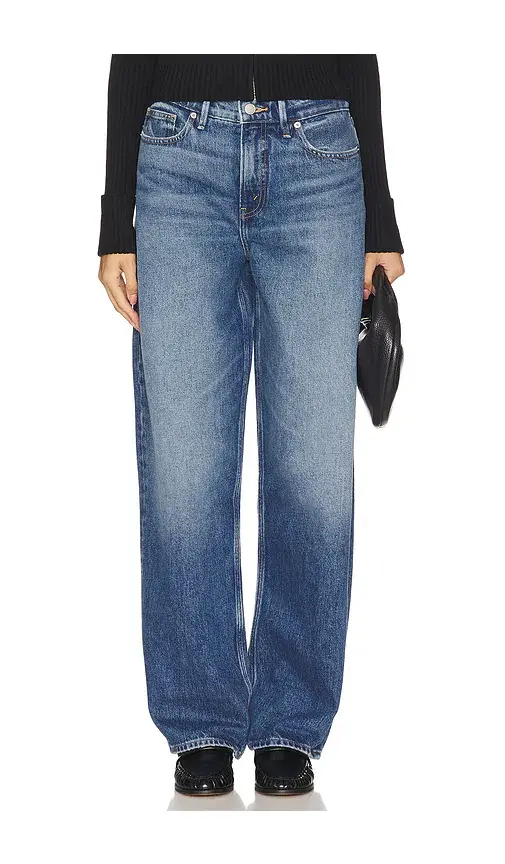 GOOD AMERICAN Good Barrel Jeans