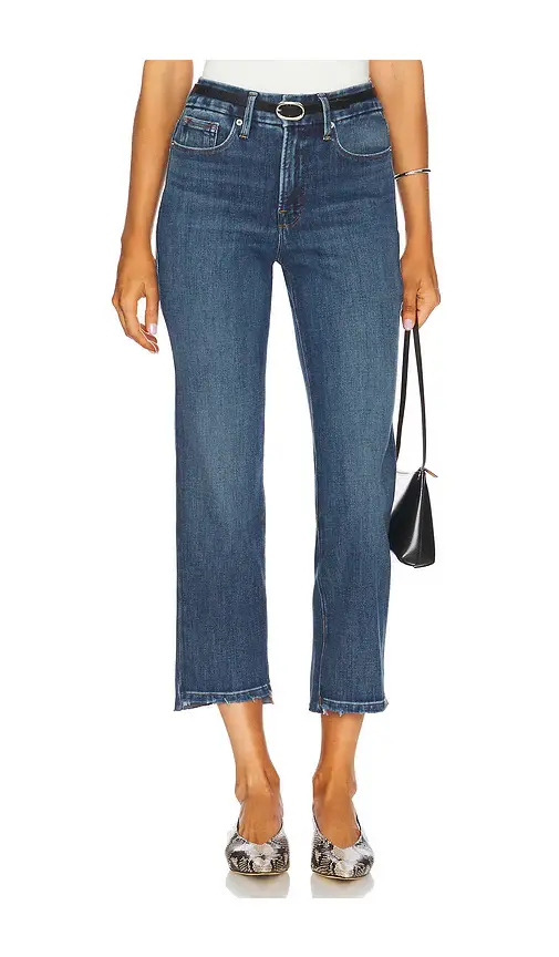 Good American Good Legs Straight Jeans | Image 1 Good American Good Legs Straight Jeans | Image 1
