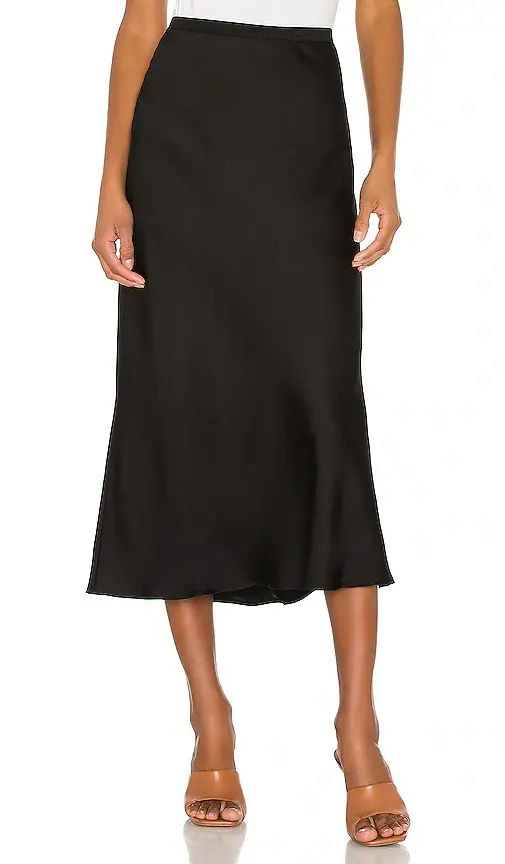 ANINE BING Bar Silk Skirt | Image 1 ANINE BING Bar Silk Skirt | Image 1
