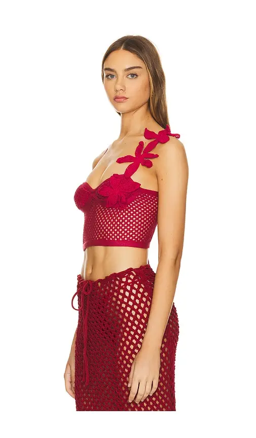Agua Bendita X Revolve Ziah Crop Top | Thumbnail 2 Agua Bendita X Revolve Ziah Crop Top | Thumbnail 2