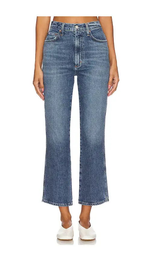 AGOLDE Pinch Waist High Rise Kick Flare Jeans