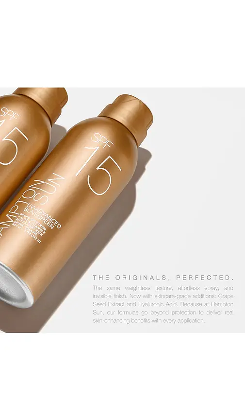 Hampton Sun SPF 15 UV-Advanced Mist | Thumbnail 6 Hampton Sun SPF 15 UV-Advanced Mist | Thumbnail 6