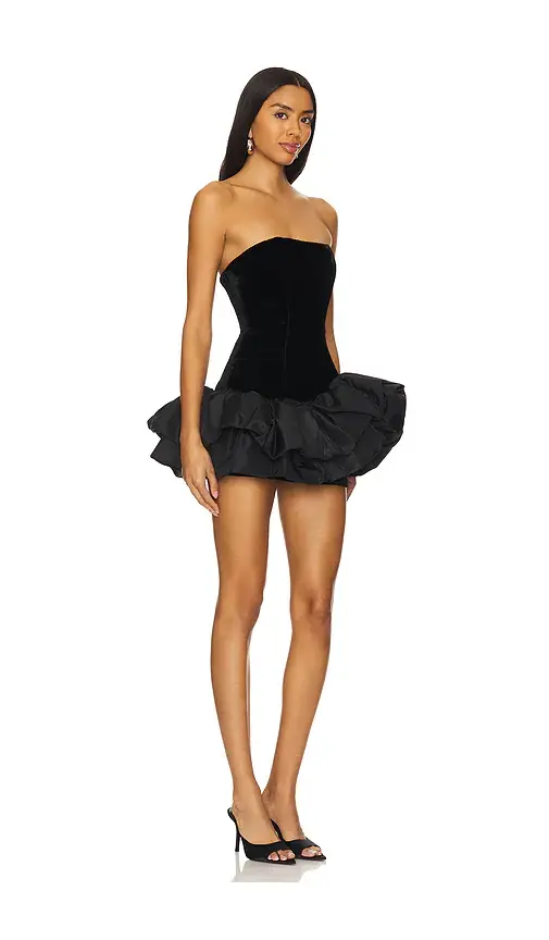 NBD Ella Strapless Ruffle Dress | Thumbnail 2 NBD Ella Strapless Ruffle Dress | Thumbnail 2