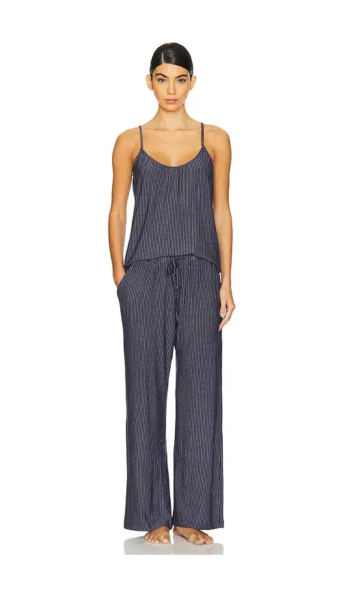 Eberjey Gisele Printed Cami And Pant Set