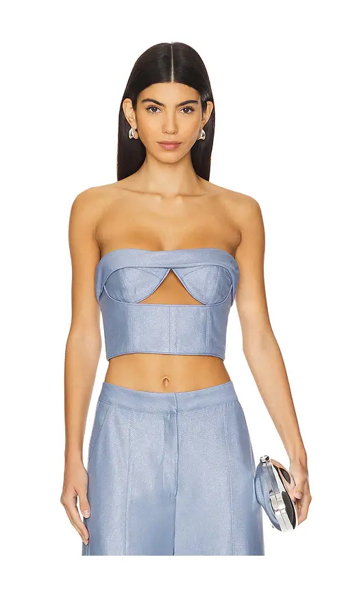Sabina Musayev Tyrian Top | Image 1 Sabina Musayev Tyrian Top | Image 1