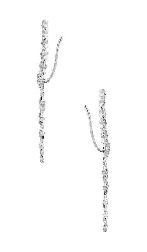 Shashi star Disco Climber Earrings | Thumbnail 2