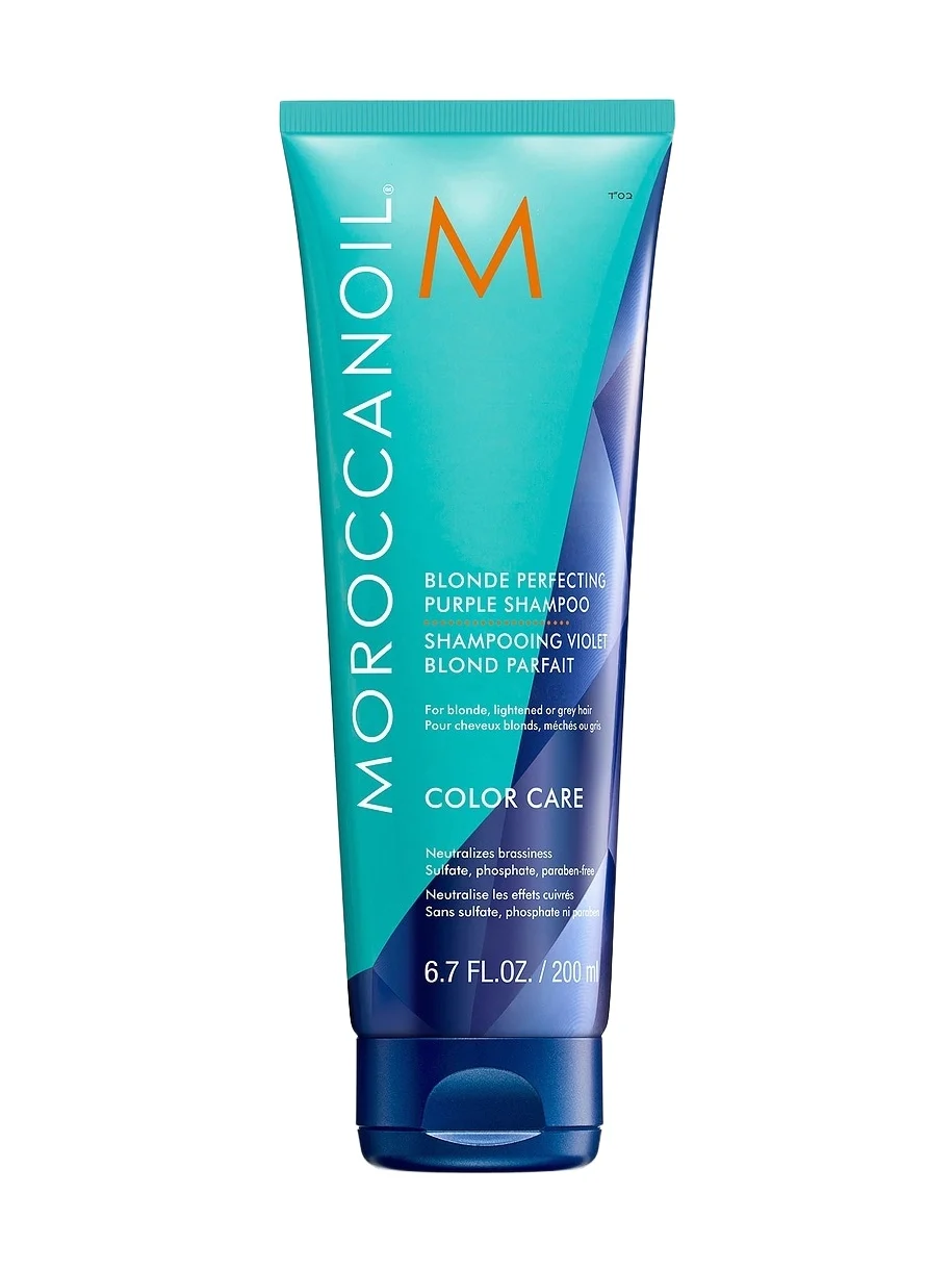 Moroccanoil Blonde Perfecting Purple Shampoo