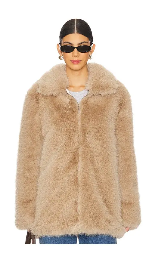Sanctuary Carmen Faux Fur Coat | Thumbnail 2 Sanctuary Carmen Faux Fur Coat | Thumbnail 2