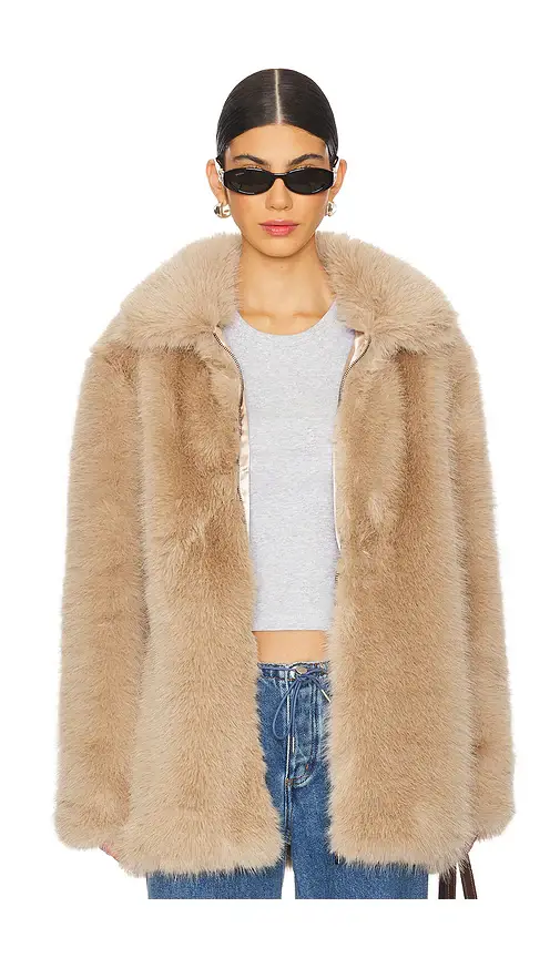 Carmen Faux Fur Coat Carmen Faux Fur Coat