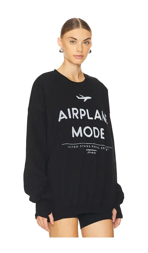 The Laundry Room Airplane Mode USPS Sweatshirt | Thumbnail 2 The Laundry Room Airplane Mode USPS Sweatshirt | Thumbnail 2