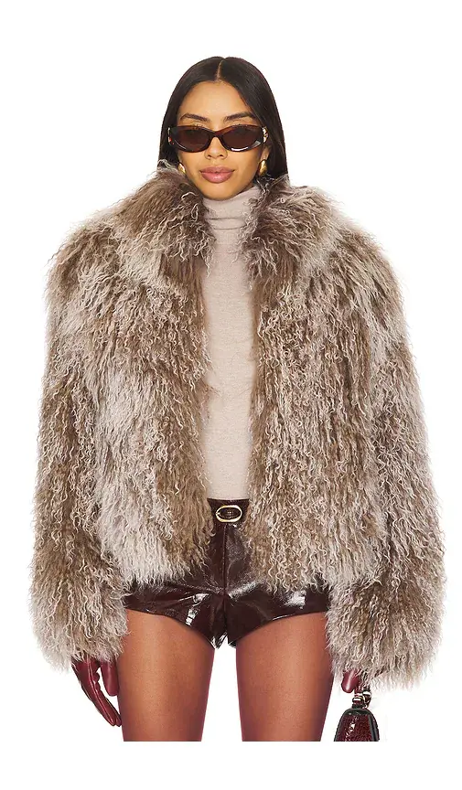 Ducie Rochelle Fur Jacket | Image 1 Ducie Rochelle Fur Jacket | Image 1