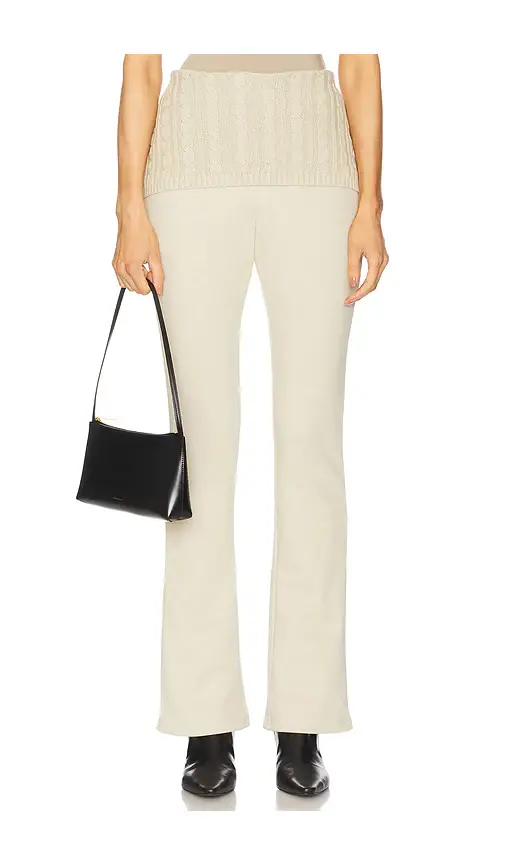 WeWoreWhat Cable Rolled Pant