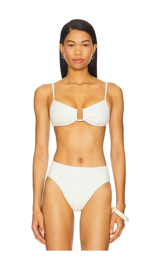 LSPACE Eco Ocean Rib Peyton Bikini Top | Image 1 LSPACE Eco Ocean Rib Peyton Bikini Top | Image 1