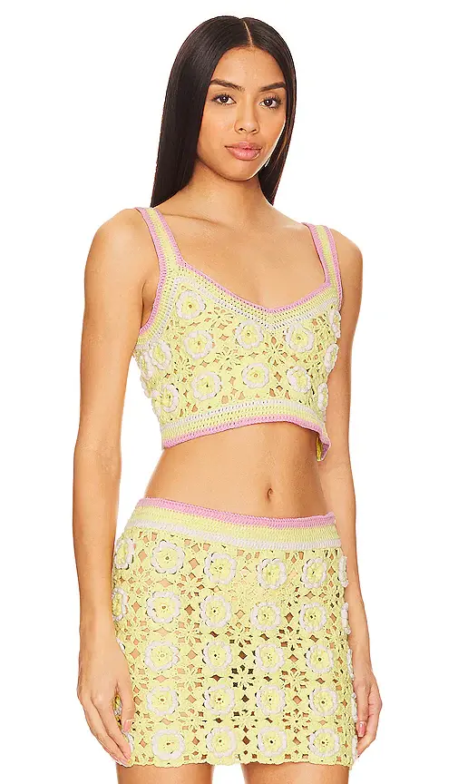 Lovers and Friends Meadow Crochet Top | Thumbnail 2 Lovers and Friends Meadow Crochet Top | Thumbnail 2