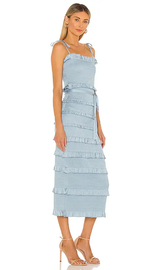 V. Chapman Lily Midi Dress | Thumbnail 2 V. Chapman Lily Midi Dress | Thumbnail 2